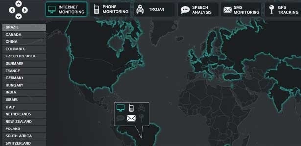 Wikileaks divulgou 'mapa da espionagem', com empresas fariam interceptação de dados 