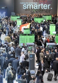 Mais de 400 mil pessoas visitaram a edição passada da Cebit, na Alemanha