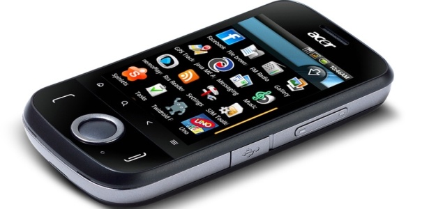 Celular BeTouch E110 da Acer é modelo pequeno com sistema Android, teclado Qwerty e 3G