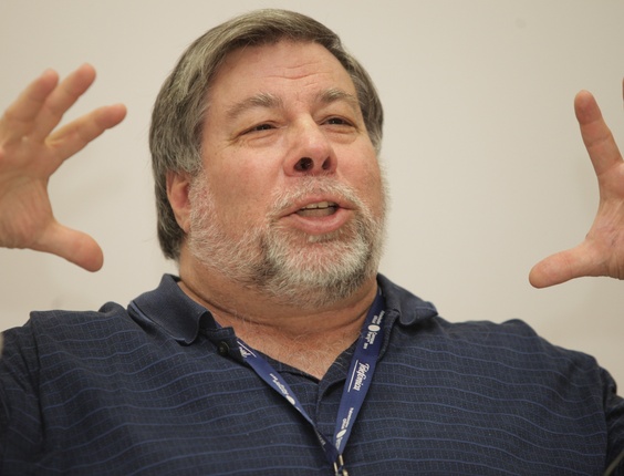 Steve Wozniak, 60, diz que não vê nada de incrível e novo no que Microsoft anda produzindo - Fabiano Cerchiari/UOL