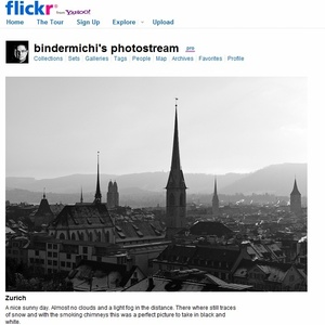 Perfil restaurado de Mirco Wilhelm no Flickr: empresa apagou sua conta "por engano" - Reprodução
