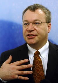 Stephe Elop, CEO da Nokia, afirmou que at o fim do ano a fabricante lanar aparelhos com Windows Phone 7