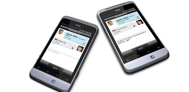 HTC Salsa, lançado no Mobile World Congress 2011, tem botão específico do Facebook - Divulgação