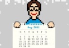 Baixe papéis de parede com calendário do mês de maio - Reprodução 