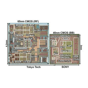 Segundo a Sony, o consumo total de 74 miliwatts de energia faz com que o chip possa ser usado em aparelhos portáteis sem grande perda de bateria - Divulgação